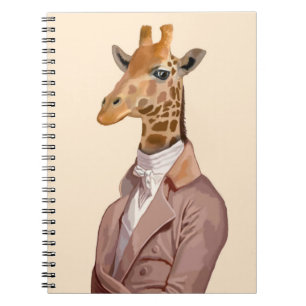Regentschafts-Giraffe 2 Notizblock