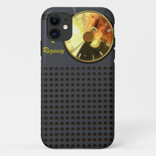 Regentschafts-Transistor-Radio iPhone Fall Case-Mate iPhone Hülle
