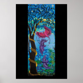 Regenvögel um 6.30 Uhr Poster