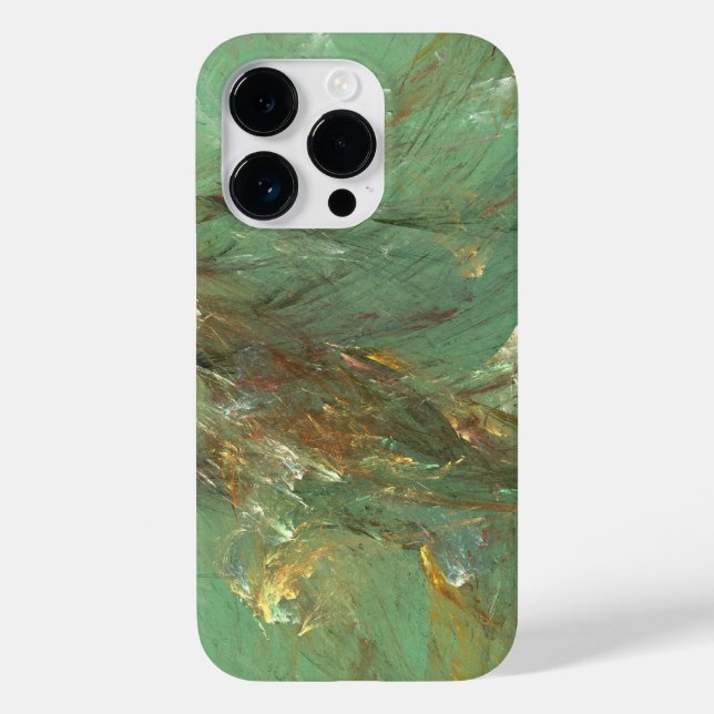 Regenwald-Jasperstein-Kunstetui Case-Mate iPhone Hülle (Rückseite)