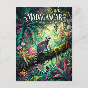 Regenwälder Madagaskars Madagaskar Postkarte