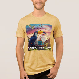 REGENWALDTAG - TUKAN Tri-Blend SHIRT