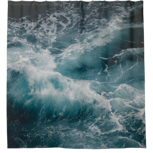 REGENWASSER DUSCHVORHANG (Vorderseite)