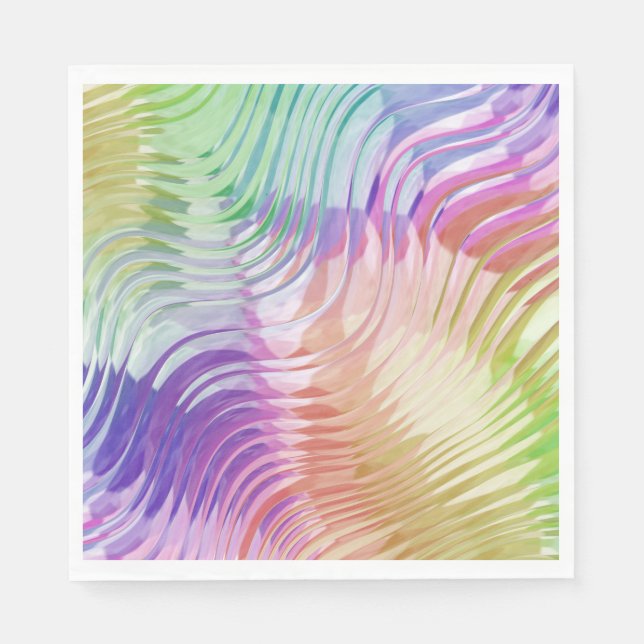 Regenwelle Ultradeluxe: Serviette (Vorderseite)