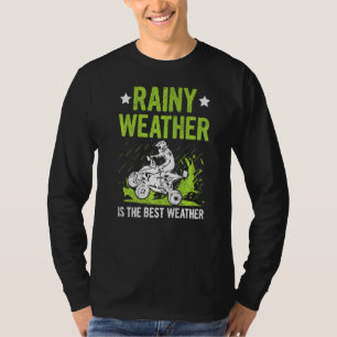 Regenwetter ist das beste Wetterangebot für einen  T-Shirt