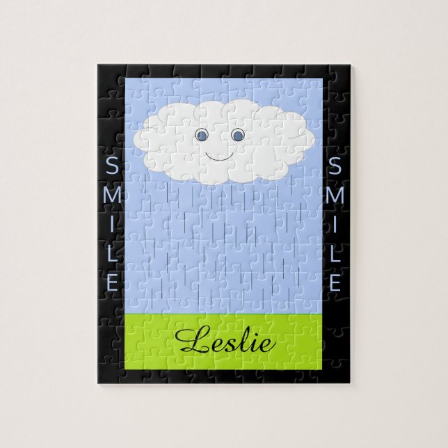Regenwolke bringt ein Lächeln: Puzzle (Vertikal)