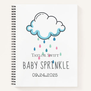 Regenwolken-Mädchen-Geschenkeliste-Notizbuch Notizbuch