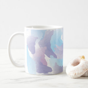 Regenwolken Wasserfarbe Kaffeetasse