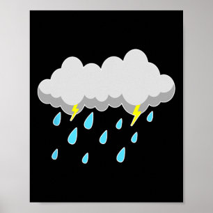 RegenwolkenHalloween Leichte Costumae Last Minute Poster