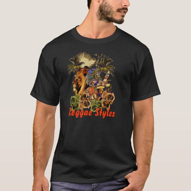 Reggae-Arten T-Shirt (Vorderseite)