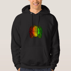 Reggae Cooler Delphin Dreadlocks Rastafari Hoodie