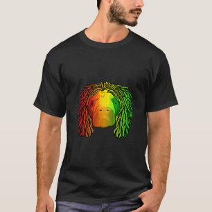Reggae Cooler Manatee Dreadlocks Dreadlocks Rasta T-Shirt