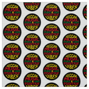 Reggae-Design mit positiven Redewendungen und Zita Stoff