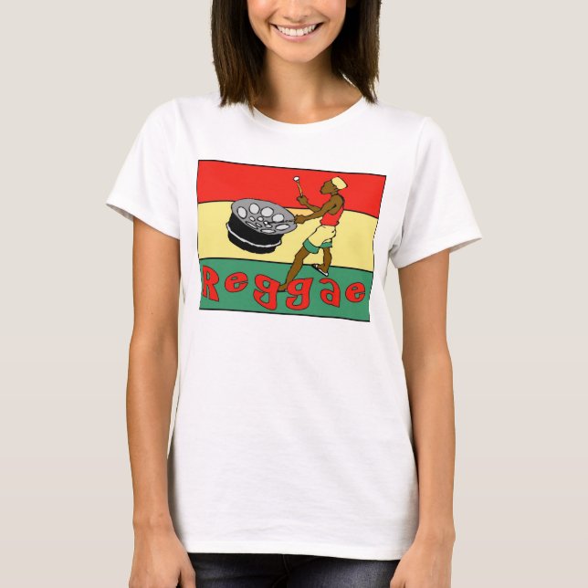 Reggae Drummer T-Shirt (Vorderseite)