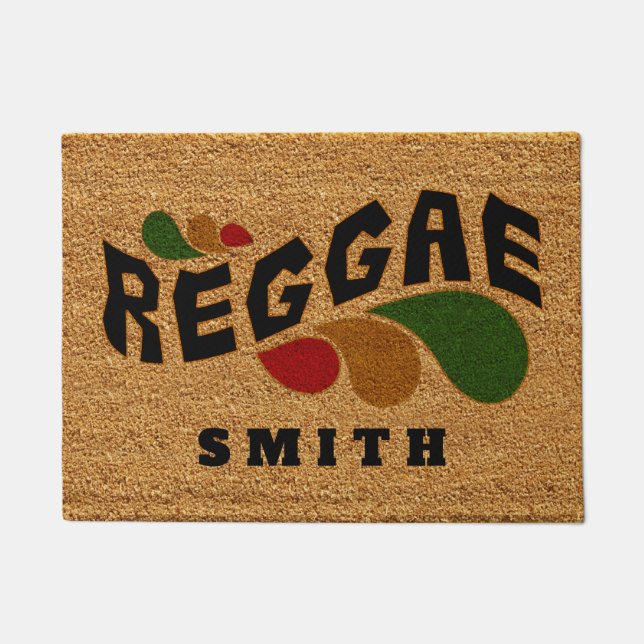Reggae Fußmatte (Vorderseite)