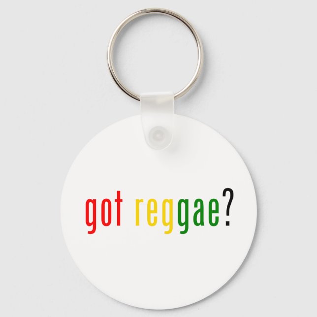 Reggae got? schlüsselanhänger (Vorderseite)