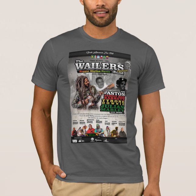 REGGAE IN BRASILIEN Dark T - Shirt (Vorderseite)