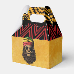 Reggae Jamaican Birthday Party Geschenkschachtel