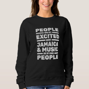 Reggae Jamaicanische Insel Musik Karibik Rasta Ra Sweatshirt