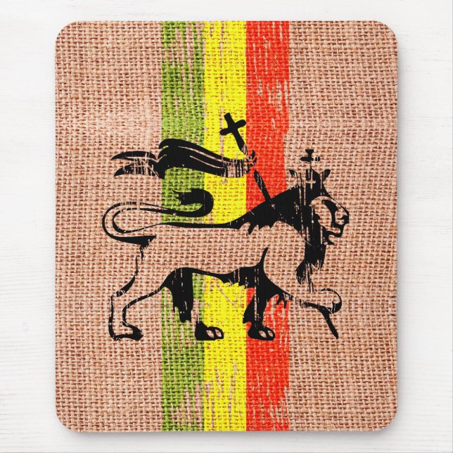 Reggae-König Löwe Mousepad (Vorne)