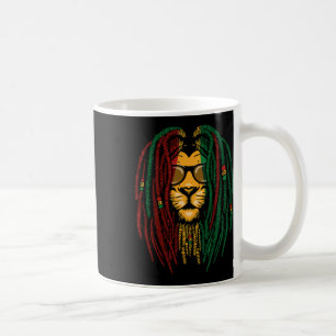 Reggae Lion Dreadlocks Wild Cat Rasta Africa Rasta Kaffeetasse