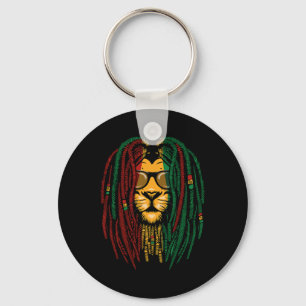 Reggae Lion Dreadlocks Wild Cat Rasta Africa Rasta Schlüsselanhänger