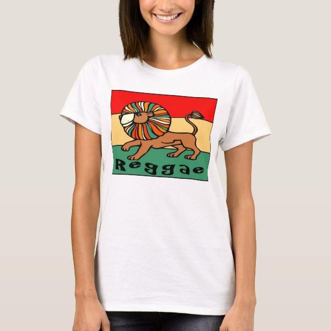 Reggae Lion T-Shirt (Vorderseite)