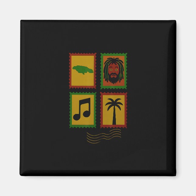 Reggae  magnet (Vorne)