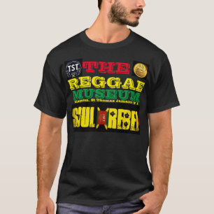 REGGAE MUSEUM MERCH Basic Dark T - Shirt