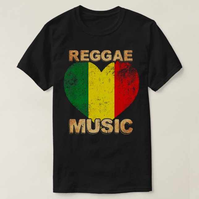 Reggae Music 1 T-Shirt (Design vorne)