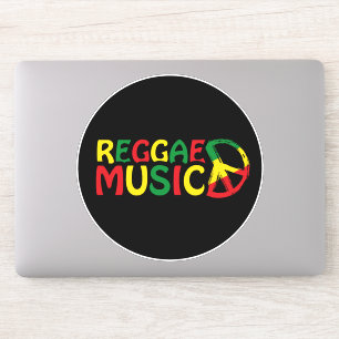 Reggae Music Design, Reggae Art Aufkleber