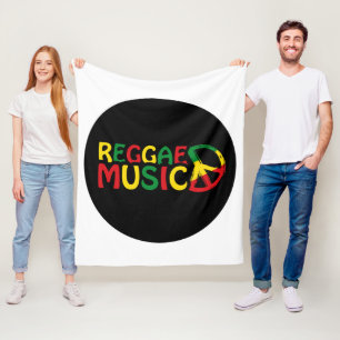 Reggae Music Design, Reggae Art Fleecedecke
