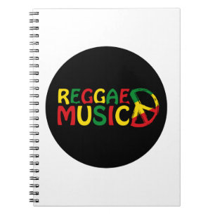 Reggae Music Design, Reggae Art Notizblock