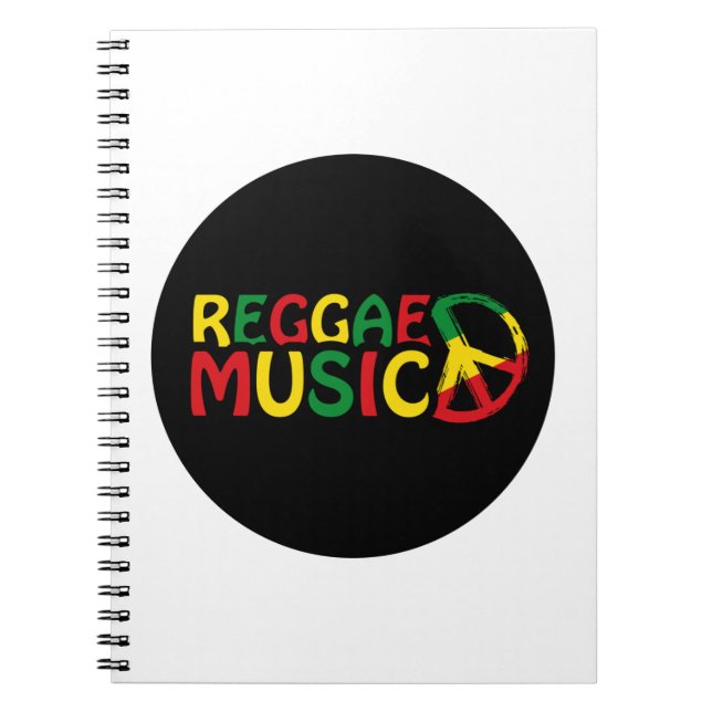 Reggae Music Design, Reggae Art Notizblock (Vorderseite)