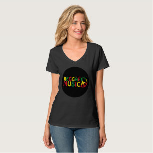 Reggae Music Design, Reggae Art T-Shirt