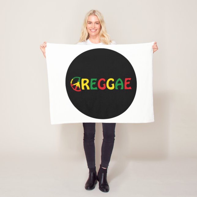 Reggae Music Fleecedecke (Beispiel)