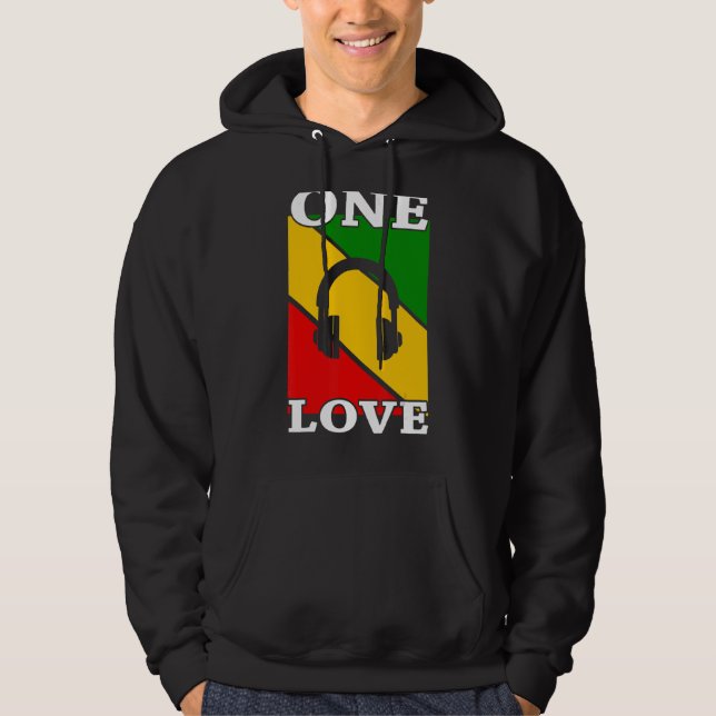 Reggae Music Hoodie (Vorderseite)