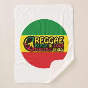 Reggae Music mit positiven Zitaten Sherpadecke