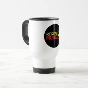 Reggae Music - model2b circle-black Reisebecher