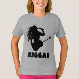 Reggae Music Rasta Rastaman Guitar Kids Hoodie