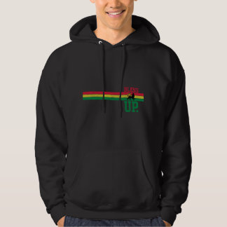 Reggae Music Rastafari Bless up Lion of Judah Rast Hoodie