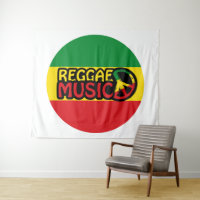 Reggae Music, Reggae Art mit Friedenssymbol