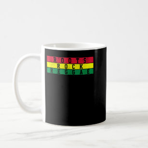 Reggae Music Roots Rock Jamaica Rastafari Rasta Kaffeetasse
