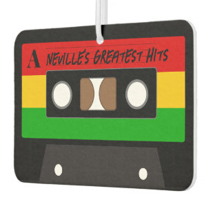 Reggae-Musik-Musiker Retro-Kassettenband Autolufterfrischer