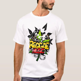 Reggae-Musik-Shirt T-Shirt