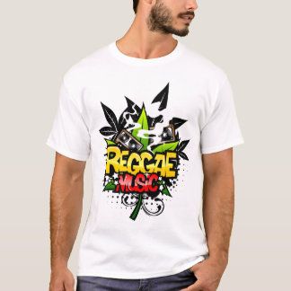 Reggae-Musik-Shirt T-Shirt