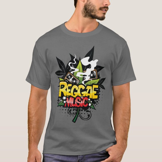 Reggae-Musik-T - Shirt (Vorderseite)