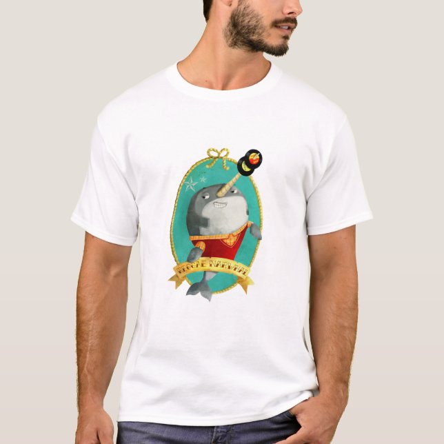 Reggae Narwhal T-Shirt (Vorderseite)