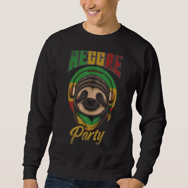 Reggae Party für Reggae Music Sweatshirt (Vorderseite)