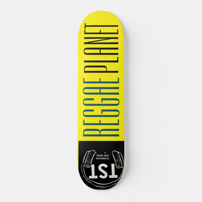 REGGAE PLANET Skateboard / JMT USA (Vorderseite)